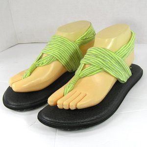 SANUK Yoga Sling Stripe Sandal Size 7